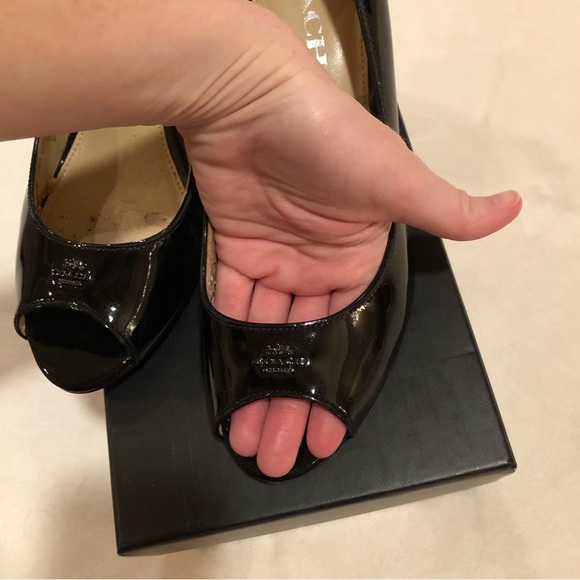 Coach Delilah Patent Leather Shoes - Picture 10 of 16